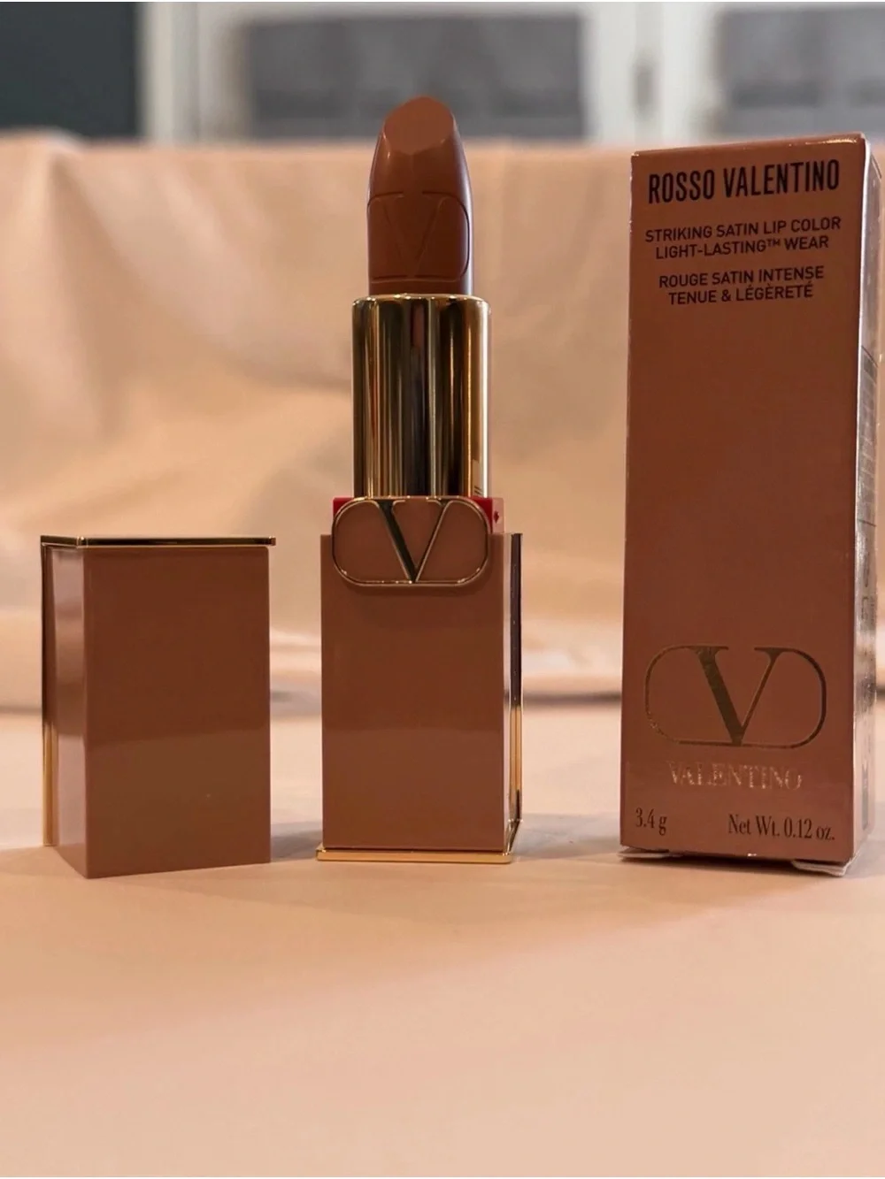 NEW Rosso Valentino Striking Satin Lip Color 190R Walk On The Wild Side NIB